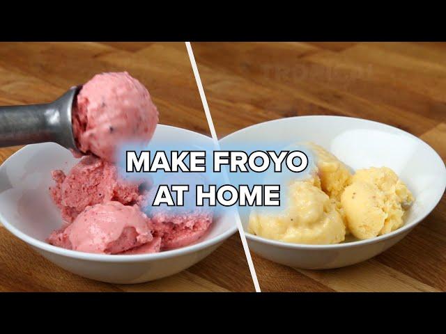 Make Your Favorite Frozen Yogurt At Home • Tasty Recipes