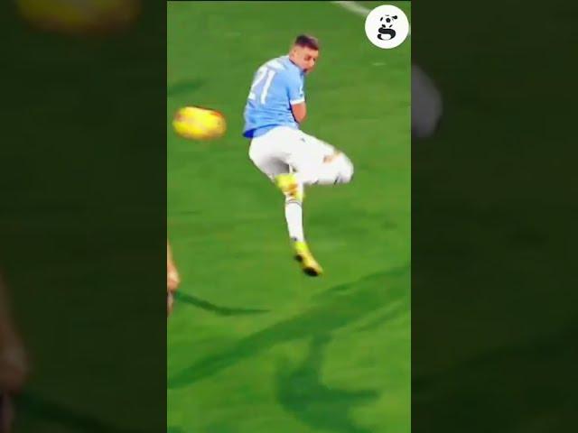 Sergej Milinkovic-Savic stunning back-heel assist!!! 