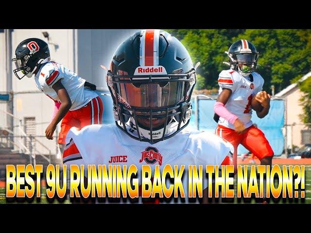 Best 9u Running Back IN THE NATION?! - Mic'd Up W/ 2034 ATH Jason Cigar-Dingle! Scores 5 Touchdowns