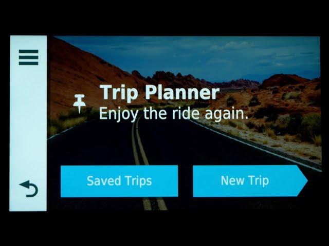 Garmin zūmo XT Trip Planner Tutorial  | CruisemansGarage.com