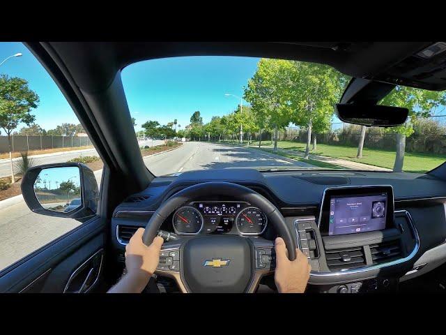 2021 Chevrolet Tahoe High Country POV Test Drive (ASMR)