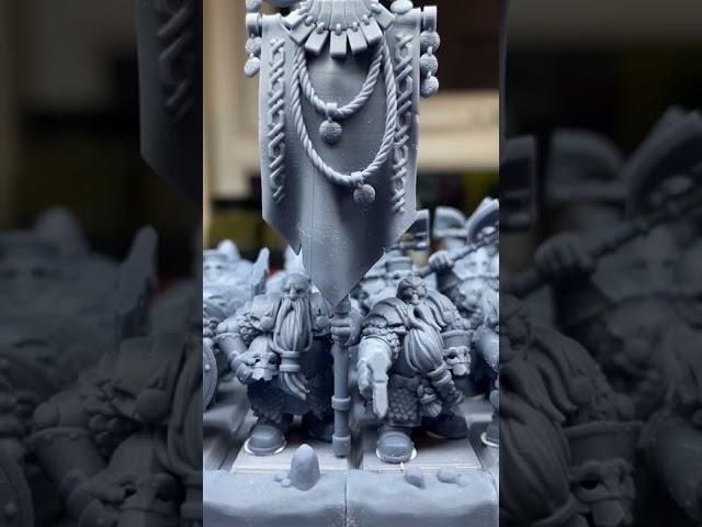 DWARF HUSCARLS UNIT this month in Highlands Miniatures #short #shortvideo #shorts