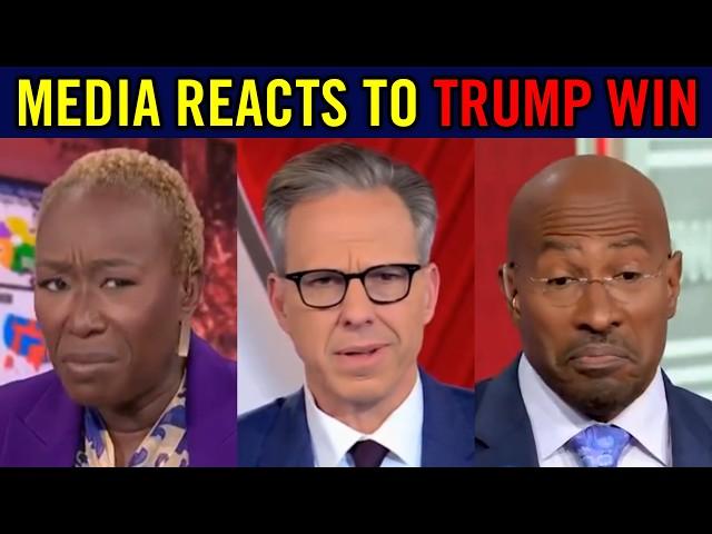 Liberal Media MELTSDOWN after Trump DESTROYS Kamala in Election