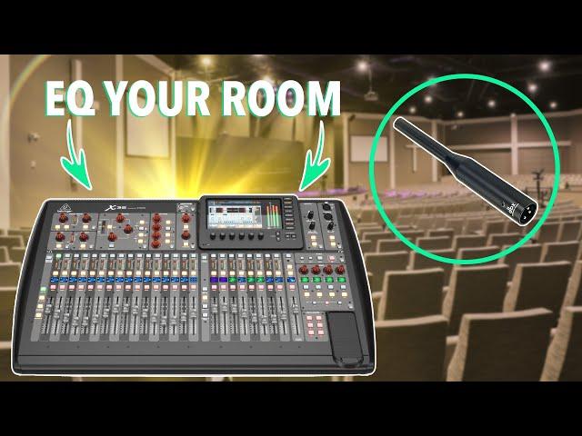 How to EQ Your Room with the Behringer X32 (or Midas M32)