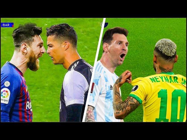 NUNCA Hagas Enojar A Messi - 15 Momentos Que Messi Perdió La Cabeza