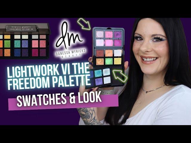 NEU  Lightwork VI The Freedom Palette Danessa Myricks Beauty Review Look & Swatches deutsch