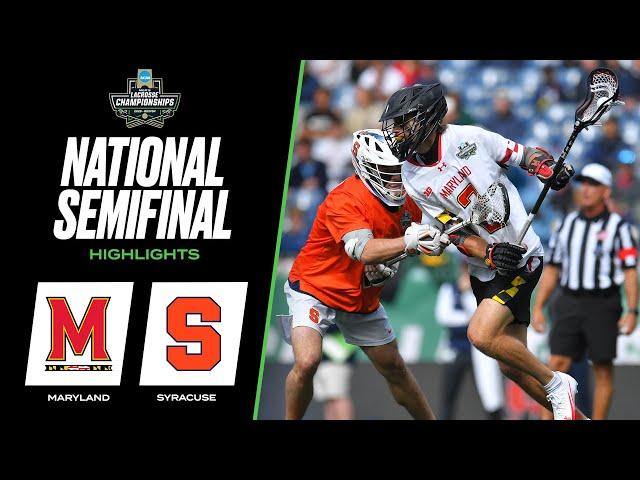 Maryland vs. Syracuse: 2025 DI men's lacrosse semifinal highlights