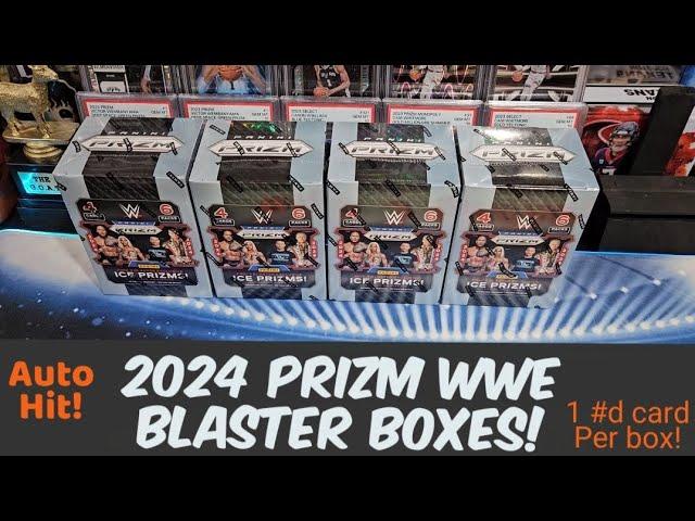 2024 Prizm WWE blasters ( ×4)  At $30 each, are these a better value than Hobby?!