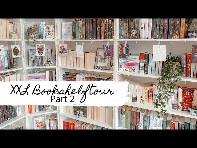 XXL Bookshelftour (Part 2)  | Ich zeige euch alle meine Bücher... | Lauraerzaehlt