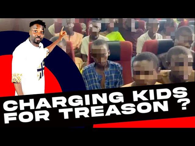 Nigeria charges 32 minors for treason, for trying to overthrow Tinubu (Pararan Mock News)