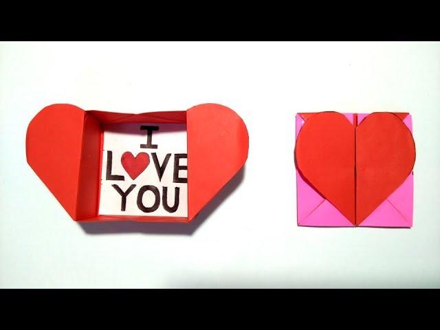 Origami: Heart Box & Envelope