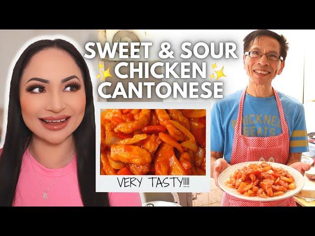 MY HAKKA DAD'S SWEET AND SOUR CHICKEN CANTONESE STYLE RECIPE! Hakka Family Vlog Ep.5 | Kirsty Lo