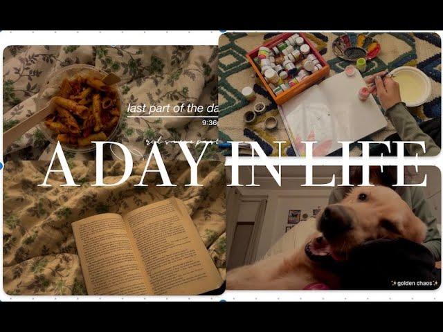 a day spent reading and journaling | daily life diaries | vlog