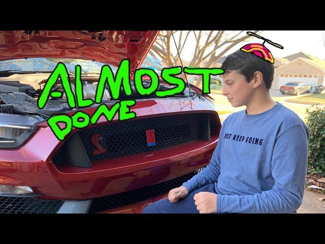 Our Wrecked 2017 Mustang GT Gets A Ford OEM GT350 Conversion!!! Part  17