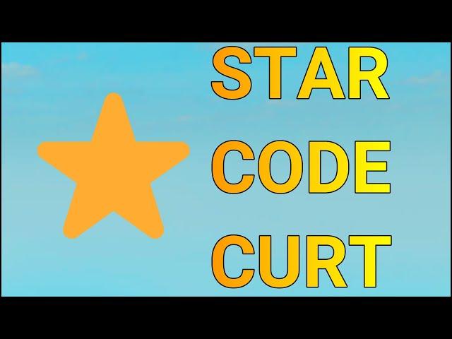 USE STAR CODE CURT!