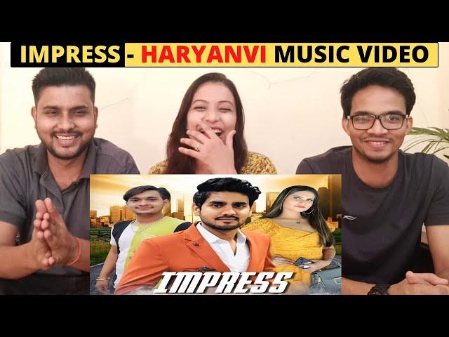 IMPRESS - Haryanvi Song 2020 | Baby Mannu | Manish Bhardwaj | Trendminati Reaction | Haryanvi Maina