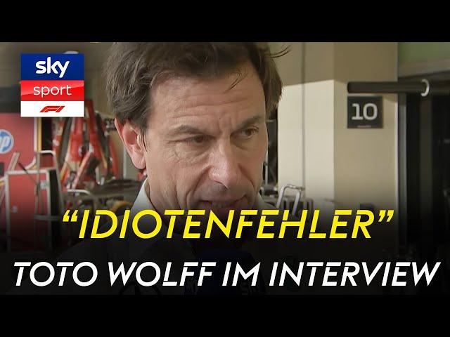 "Absolut unentschuldbar" Toto Wolff im Interview nach Drama um Hamilton!