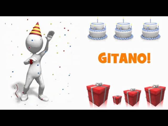 ¡FELIZ CUMPLEAÑOS GITANO!