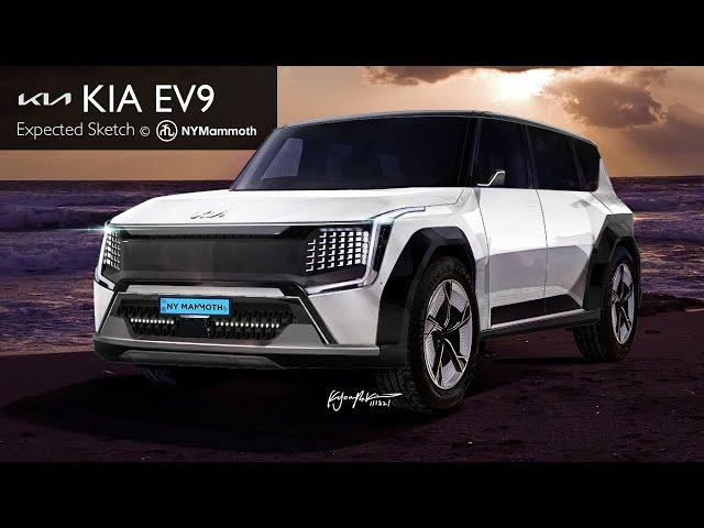 [뉴욕맘모스] 기아 EV9 컨셉카는 이렇게 생겼습니다! Opposites United를 적용한 텔룰라이드급 전기 SUV!-KIA EV9 #뉴욕맘모스