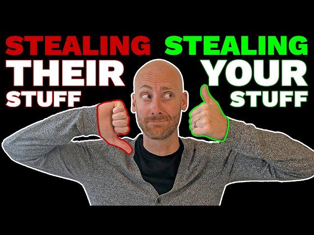 Author DEFENDS Stealing Everyone’s Stuff...Except the Author’s Stuff