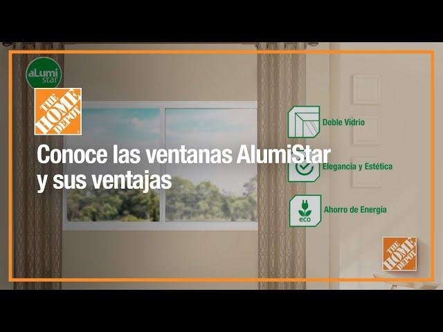 Conoce las ventanas AlumiStar y sus ventajas | Puertas | The Home Depot Mx