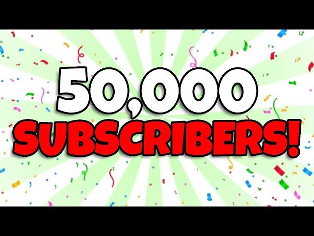 HITTING 50K SUBSCRIBERS!