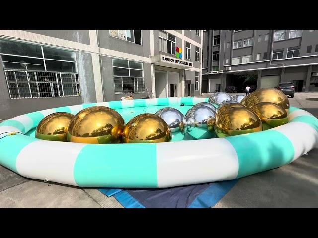 #inflatable #inflatablewaterpark #inflatable water pools #inflatable mirror balloons