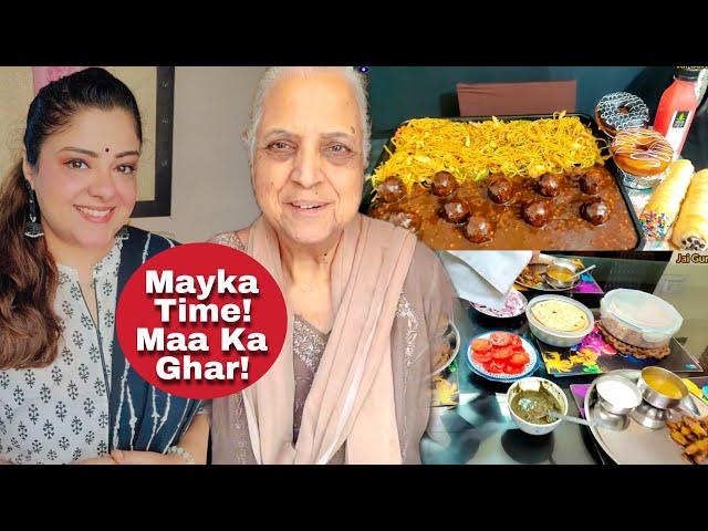 Aaj to Meine aur Parth ne Nani ke Ghar Lunch kiya ️ Love u mumma! #vlogs  PV46