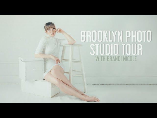 Brooklyn Photo Studio Tour + My Light Setup for Portraits