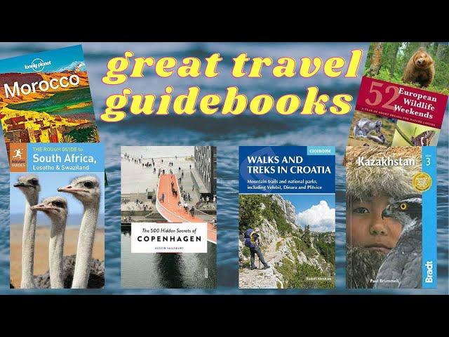 My favorite travel guidebooks