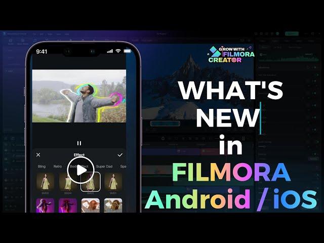 Filmora Mobile App - New Assets Can Make Your Videos Look Spectacular!