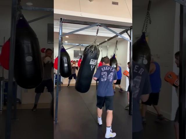 Vintage Boxing Gym- Boxing Drill Class