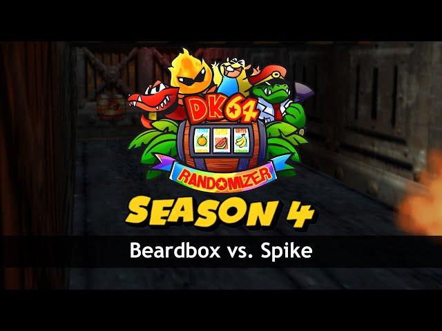 DK64 Randomizer | S4 weekly race | Beardbox vs Spike
