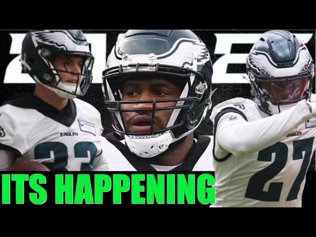 The Eagles have a PROBLEM  Quinyon Mitchell wants to TRAVEL with WR1 + BIG practice update!