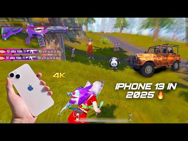 iPhone 13 in 2025 / PUBG GAMING TEST /HD+Extreme LIVIK Gameplay!