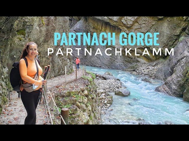 Partnachklamm. Partnach Gorge. Germany, Bavarian Alps