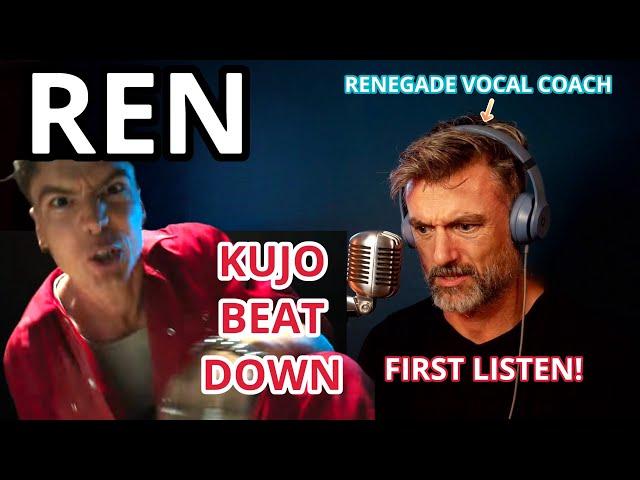 Renegade Vocal Coach Reacts: REN-Kujo Beat Down 