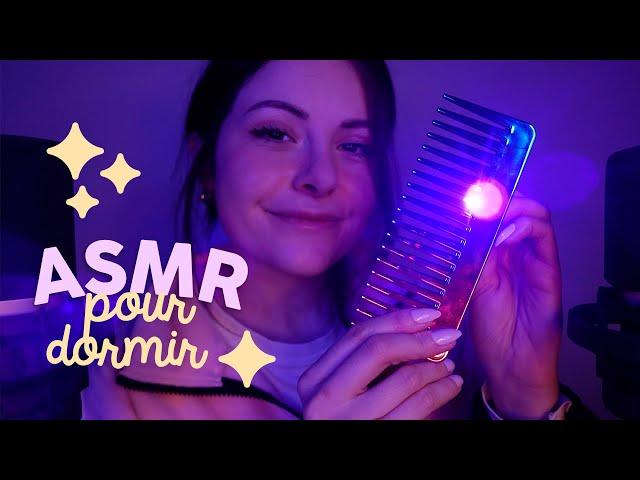 1 HEURE D'ASMR  Lumière, tapping, brushing, crinkling, chuchotements 