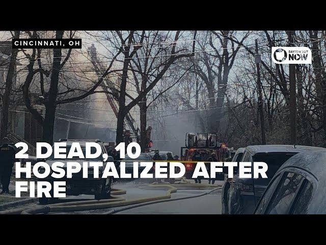 2 dead, several children hospitalized in 'hellish' house fire