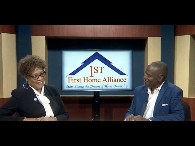 Host Larry Laws, Sr. interviews guest, Christine Olfus, a HUD-Certified Housing Counselor