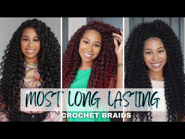 MOST LONG LASTING CROCHET BRAID STYLES  + HOW TO MAKE YOUR CROCHET LAST LONGER