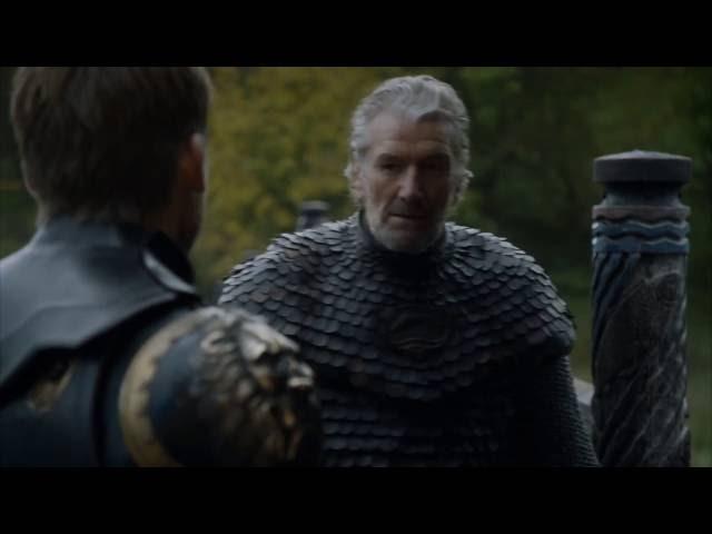 Brynden "Blackfish" Tully disses Jaime Lannister