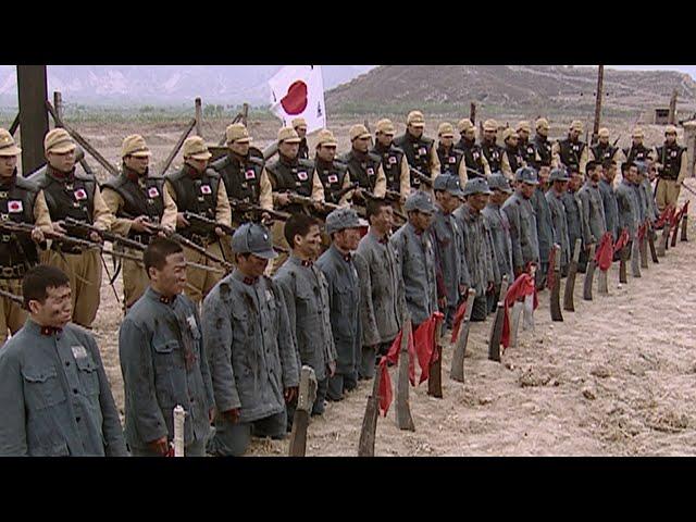 Japanese Soldiers Use POWs for Sword Practice, Triggering Furious Night Raid by Resistance Fighters!