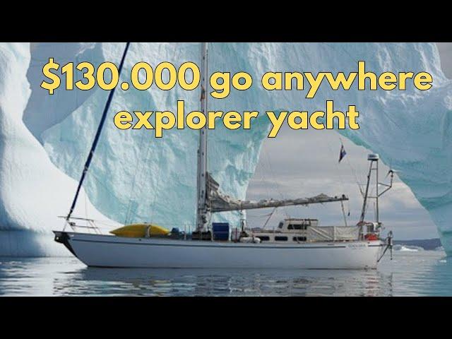 $130k GO ANYWHERE 46ft steel exploration yacht For Sale 100% ready to sail | Amazing value Full tour