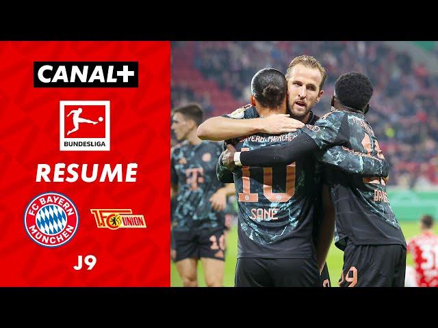 Résumé de FC Bayern München / FC Union Berlin - Bundesliga 2024-25 (J9)