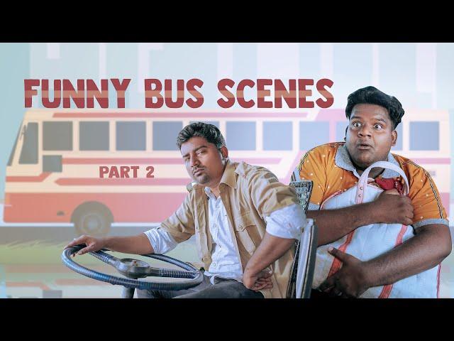 Funny Bus Scenes | Part-2|  Latest Comedy | Mohammed Sameer | Warangal hungama