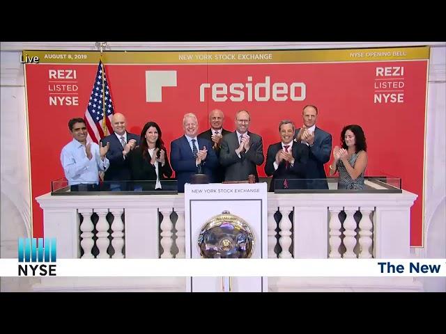 RESIDEO TECHNOLOGIES INC. (NYSE:REZI) RINGS THE OPENING BELL®