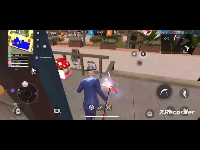 jugando en el escondite de free fire thiago , malena , nair y martina y yo