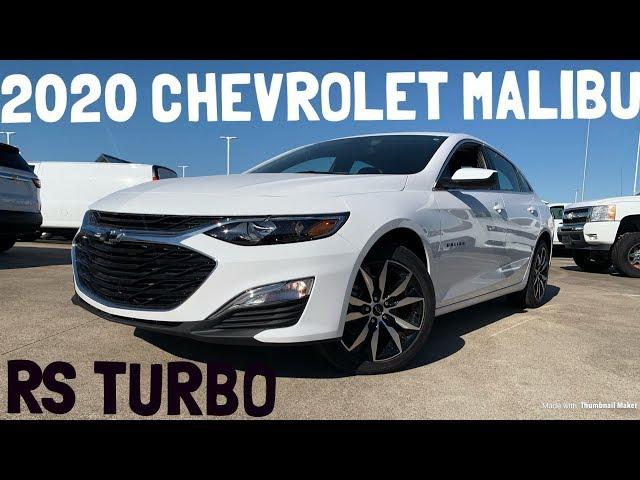 2020 Chevrolet Malibu RS: Startup, Rev & Review