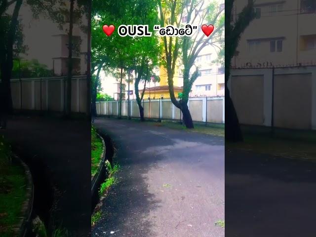 ️ OUSL ඩොටේ ️